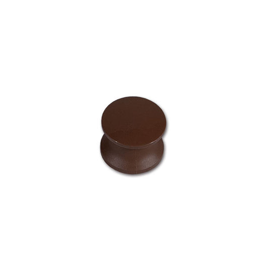 Pulsante marrone