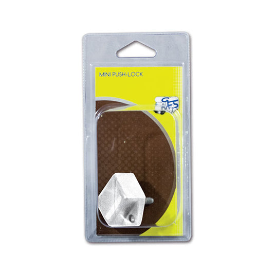 Mini Push-lock • bianco • blister