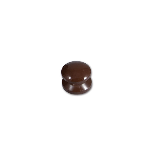 Mini pulsante marrone