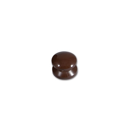 Mini pulsante marrone