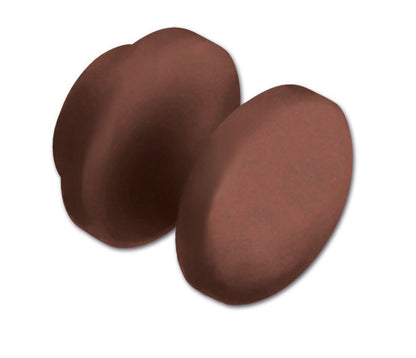 Mini pulsante marrone