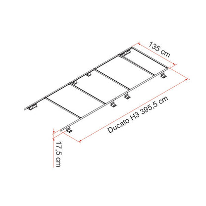 Roof Rail Ducato H3