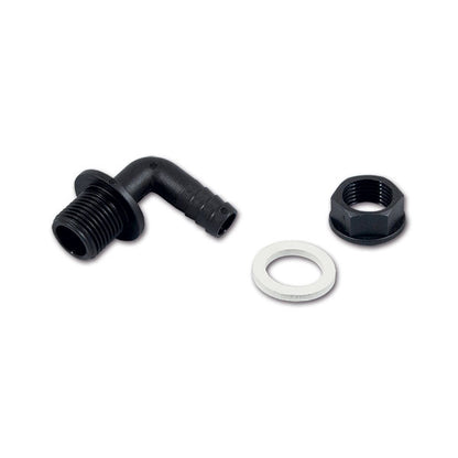 Winkelverschraubungssatz mit Außengewinde • F 1/2" • D Ø 13 mm • Blister