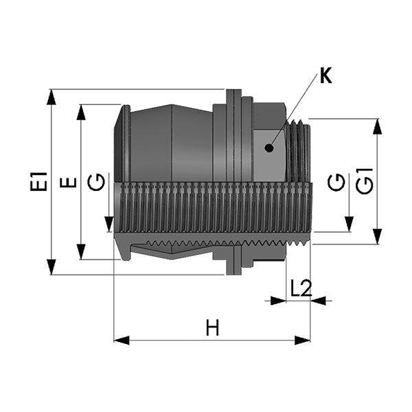 Raccordo rapido innesto serbatoi • 1/2" M - 3/8" F