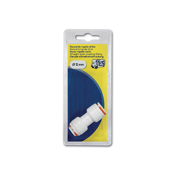 Raccordo rapido dritto • Ø 12 mm • blister