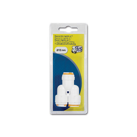 Schnell-Y-Verbinder • Ø 12 mm • Blister