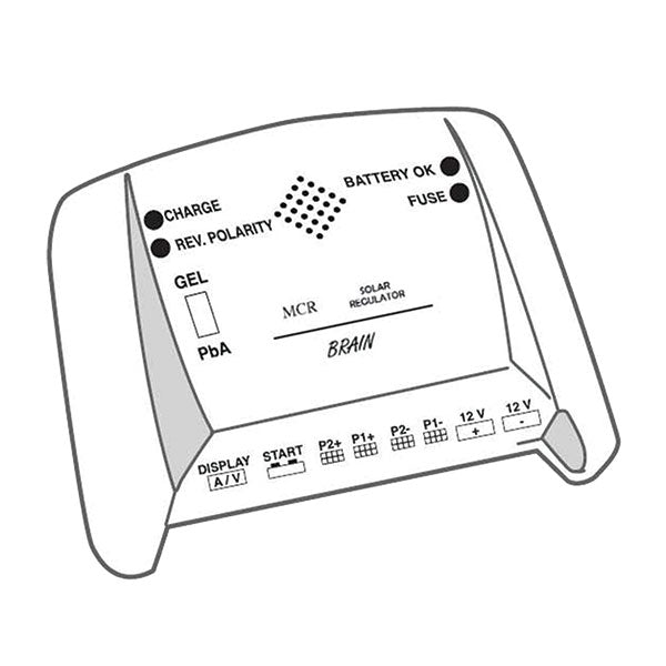 Regolatore carica Brain 2 • 2 batterie