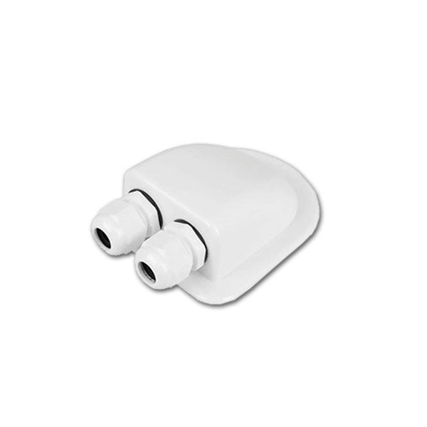 Passatetto a cupolino • Ø 12 mm • bianco
