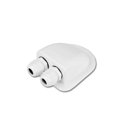 Passatetto a cupolino • Ø 12 mm • bianco
