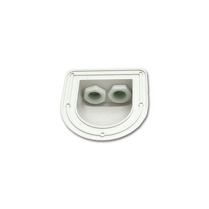 Passatetto a cupolino • Ø 12 mm • bianco