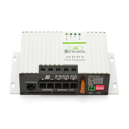 Regolatore MPPT 25 A DUO – fusibile esterno – Bluetooth integrato - Bianco