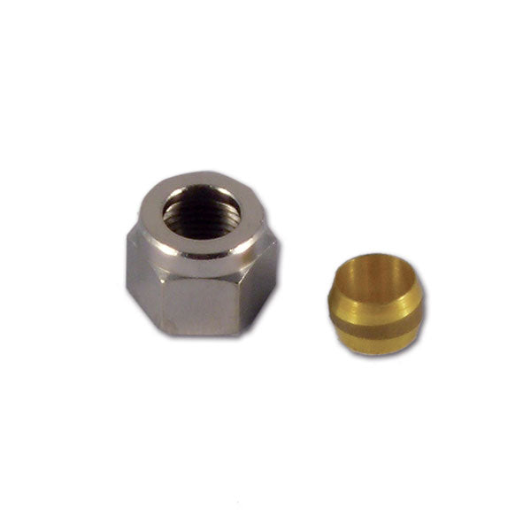 Dado con ogiva in ottone • Ø 8 mm
