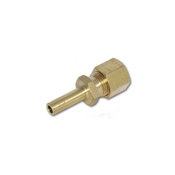 Raccordo gas Ø 10 • codolo liscio Ø 8