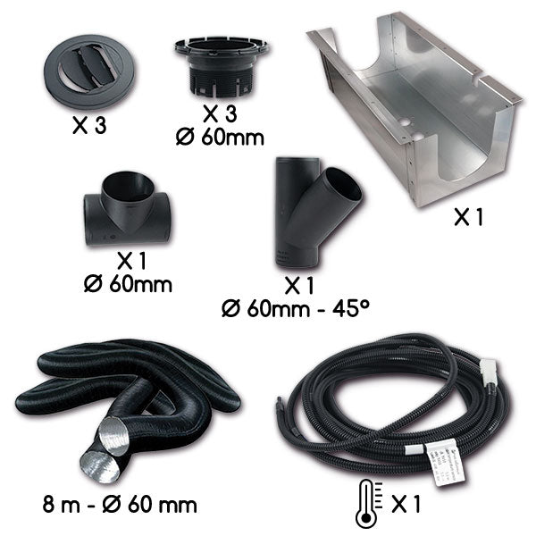 Kit Autoterm Air 2D con pannello Comfort