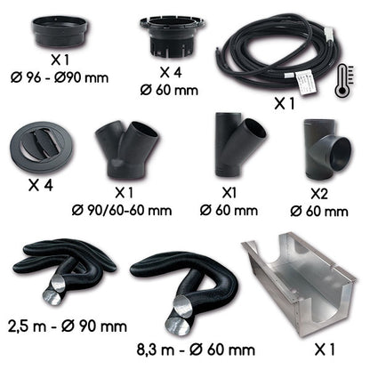 Kit Autoterm Air 4D con pannello PU-5