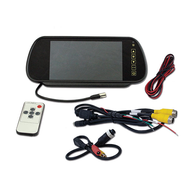 Monitor LCD 7" per retrovisore interno