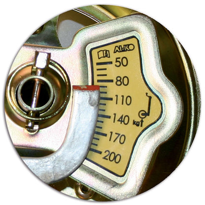 Ruotino indicatore di carico • 300 kg • Ø 230