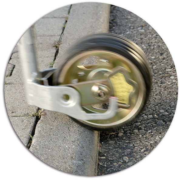 Ruotino indicatore di carico • 300 kg • Ø 230