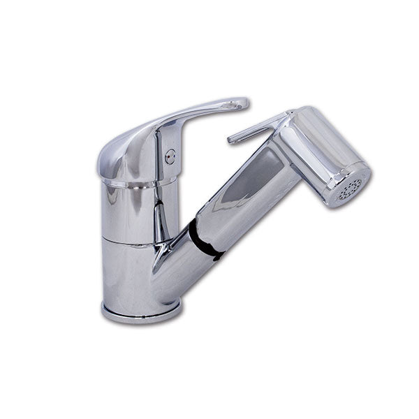 Miscelatore con doccetta • canna girevole