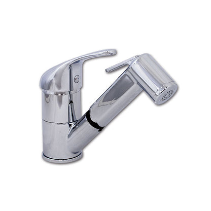 Miscelatore con doccetta • canna girevole