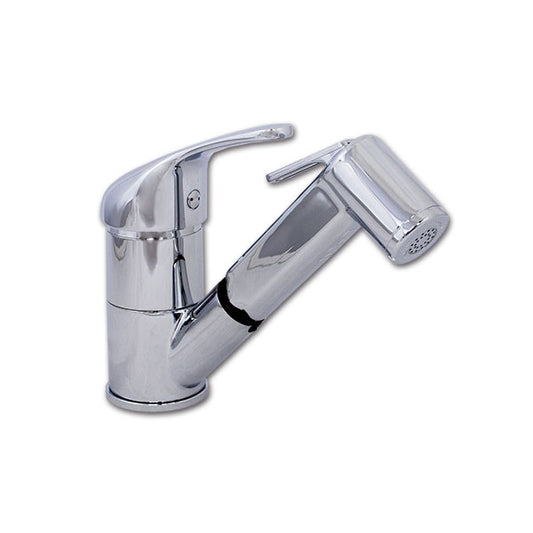 Miscelatore con doccetta • canna girevole