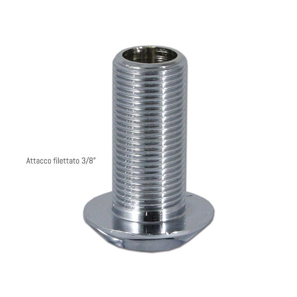 Rubinetto singolo sinistro Chrome • canna abbattibile