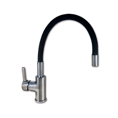 Miscelatore • canna flessibile • nera • Ø 32 mm