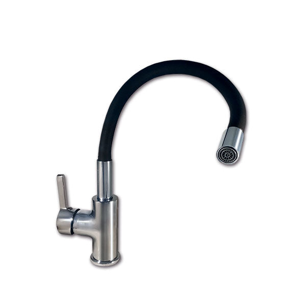 Miscelatore • canna flessibile • nera • Ø 32 mm