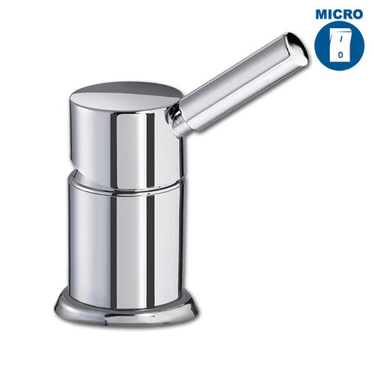 Rubinetto De Luxe cromato micro-interruttore • Ø 33 mm