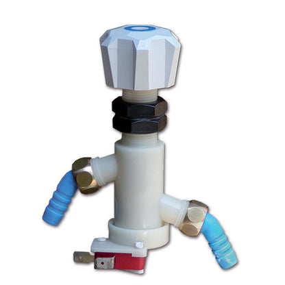 Rubinetto sottopiano • micro-interruttore • bianco