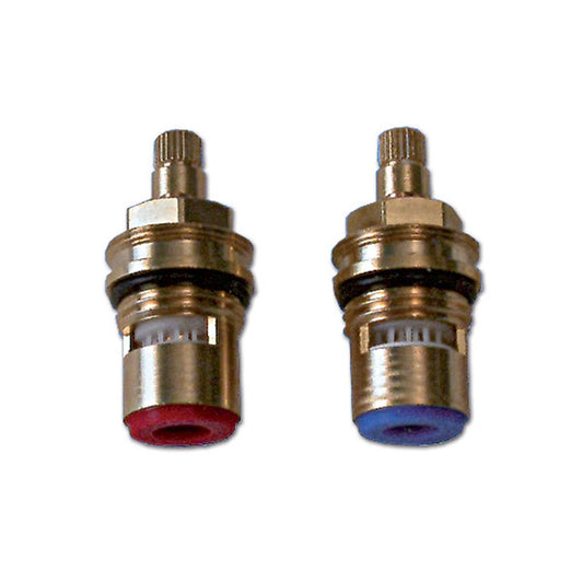 Coppia cartucce vitone • F 1/2" • Ø 24 mm