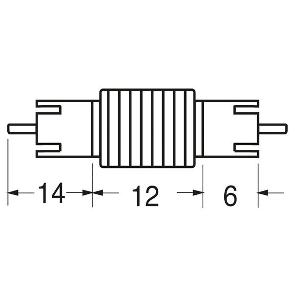 Giunto spina/spina RCA