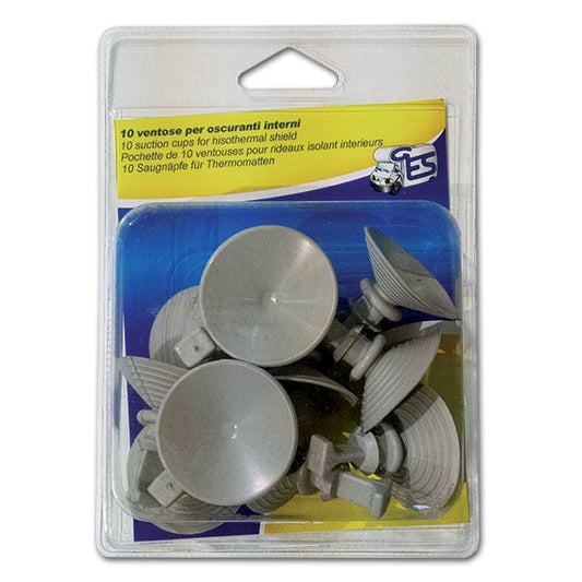 10 Saugnäpfe für Isothermschild • Blister
