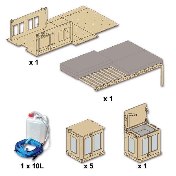 S-Moove Multi Van Custom-Setup-Kit
