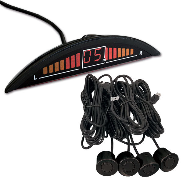 Sensori di parcheggio • 4 sonde nere