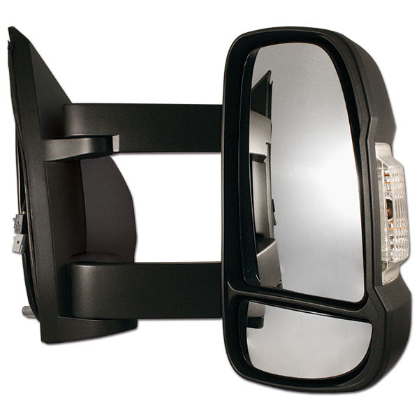 Retrovisore completo X250/290 con braccio • destro • 20 cm