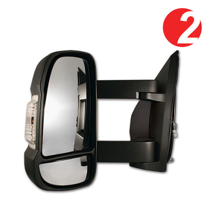 Retrovisore Ducato X250/290 • sinistro • 20 cm • con sonda • 2° SCELTA
