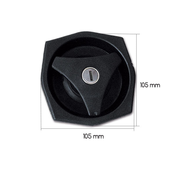 Serratura 1033 completa con maniglia • blister