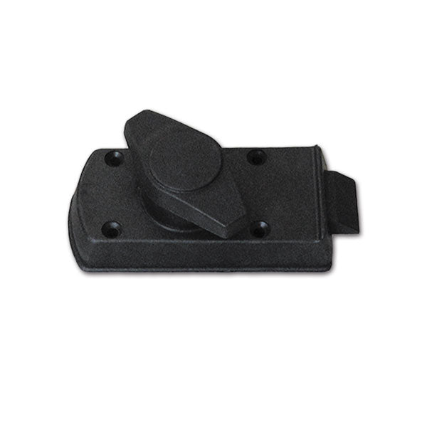 Schwarzer Innenmechanismus mit Schmetterling