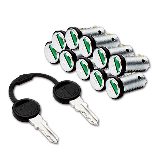 Kit 10 cilindri e 2 chiavi Zadi A.S. • n. 45