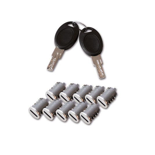 Kit 10 cilindri 2 chiavi HSC