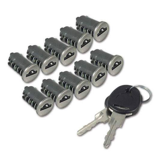 Kit 10 Zylinder 2 Schlüssel Neues System