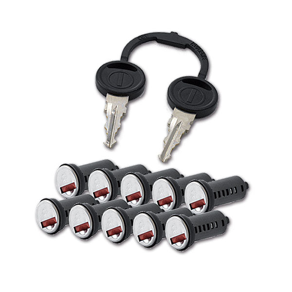 Kit 10 cilindri 2 chiavi Zadi