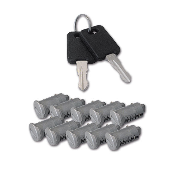 Kit 10 cilindri 2 chiavi