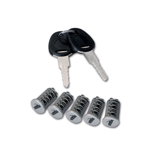 Kit 5 Zylinder 2 Schlüssel Neues System