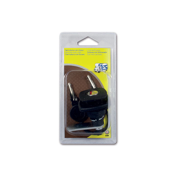 Serratura 1047 • nera • blister