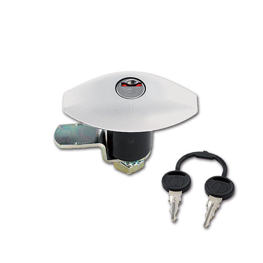 Serratura 1051 • cilindretto e chiavi • bianca