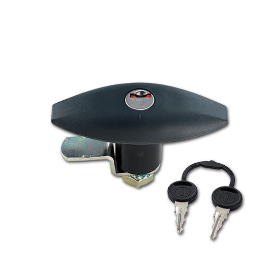 Serratura 1052 • cilindretto e chiavi • nera