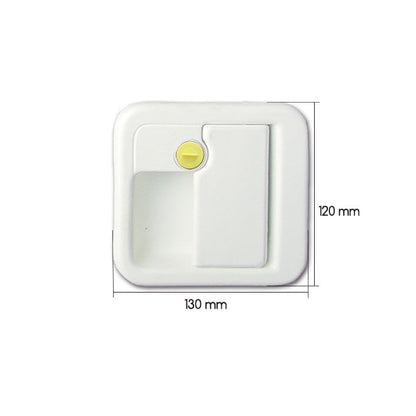 Serratura esterna 1059 • bianca