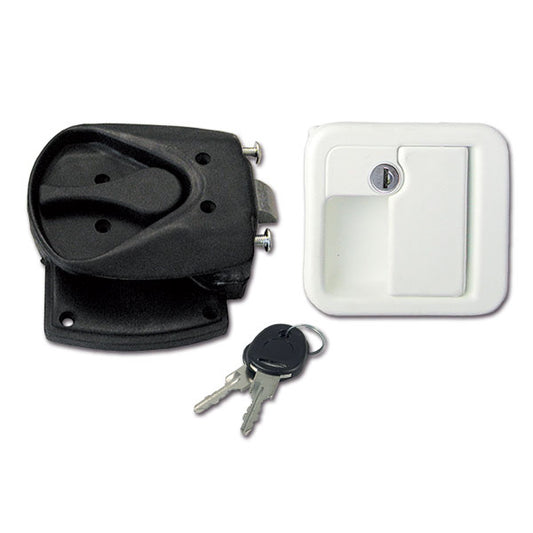 Serratura 1059 completa • bianca